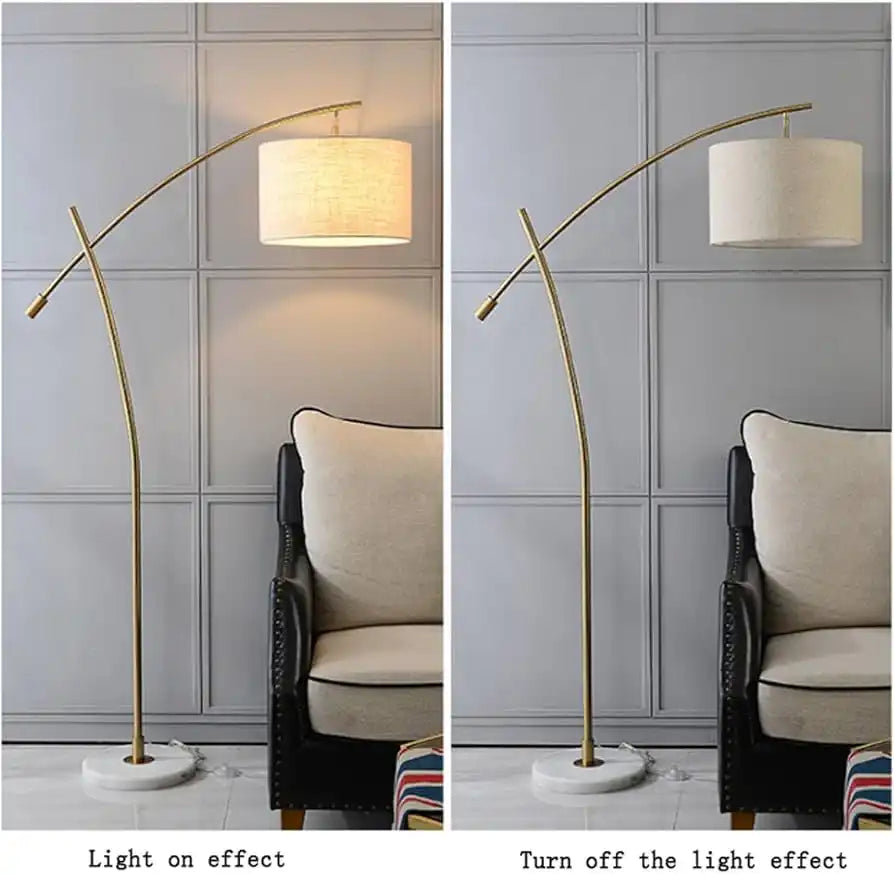 Hdc Floor lamp living room luxury Nordic ins fishing lamp bedroom simple modern sofa study