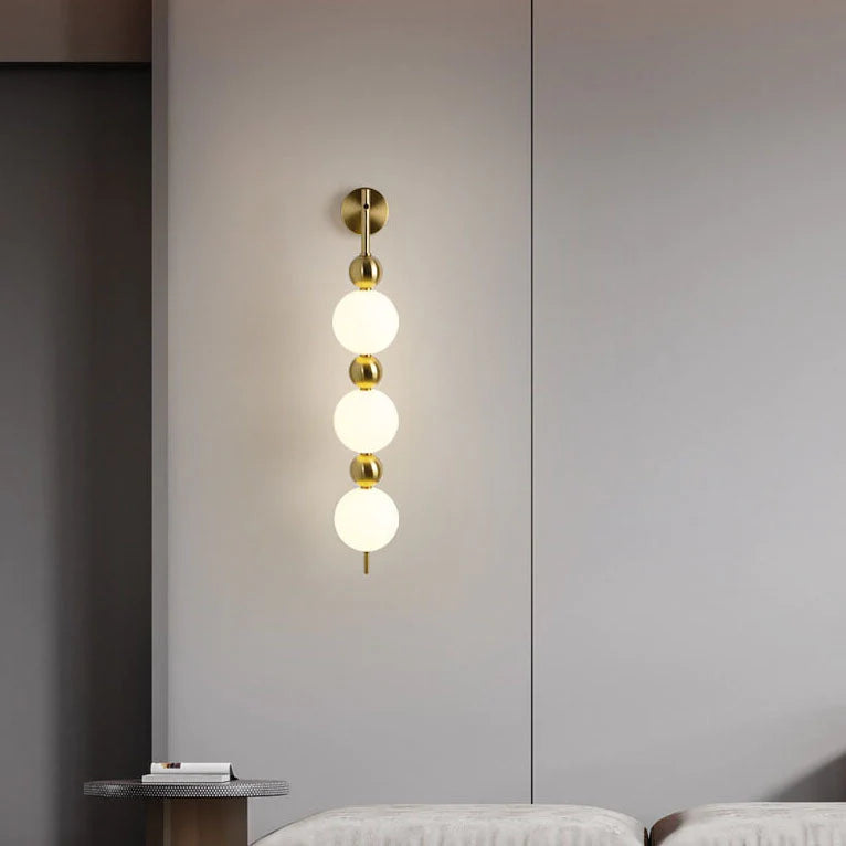 Hdc Nordic Minimalist Gourd String LED Wall Sconce Lamp