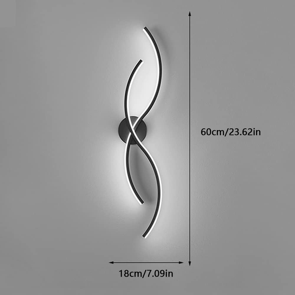Hdc Creative Wall Sconce Lighting Aluminium Modern Wall Lamp Indoor Hallway Wall Sconce Light Fixtures
