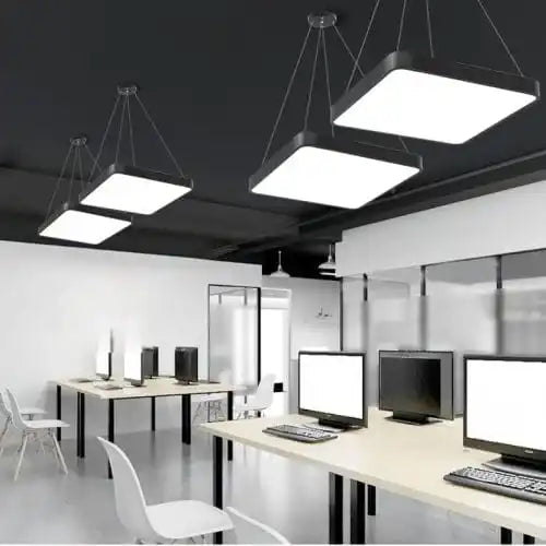 Hdc LED Solid Square Office Led Pendant Hanging Lamp