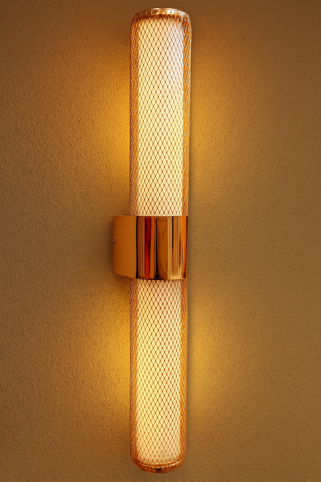 Hdc Modern Rose Gold Wall Light – Premium Cylindrical LED Wall Lamp