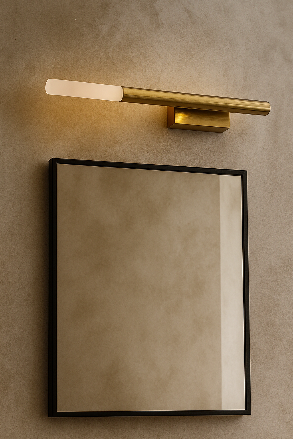 HDC 3W Slim Modern Gold Linear LED Wall Lamp