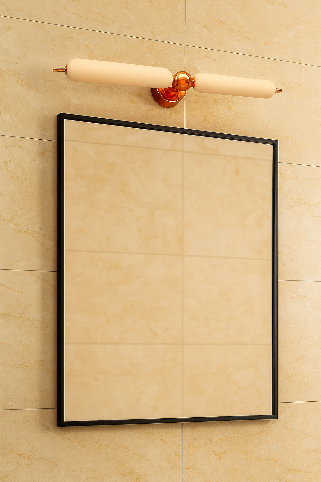 HDC 18W Rose Gold Double-Cylinder Designer Wall Light