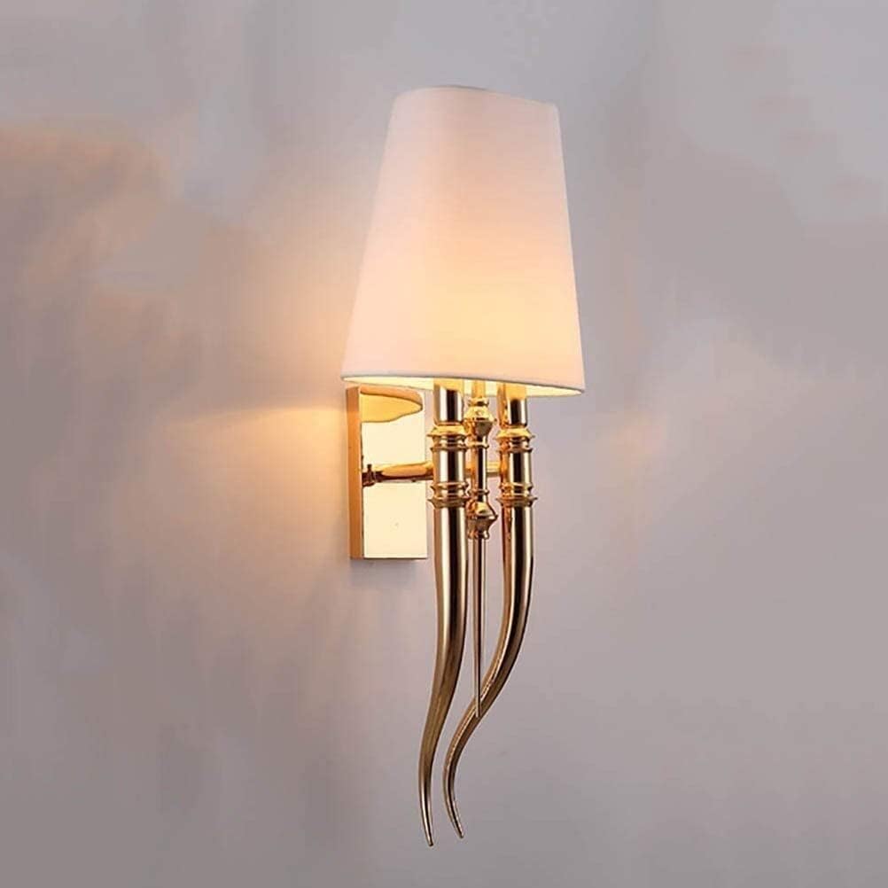 Hdc Nordic Creative Postmodern Horn Corner Double Head Wall Light