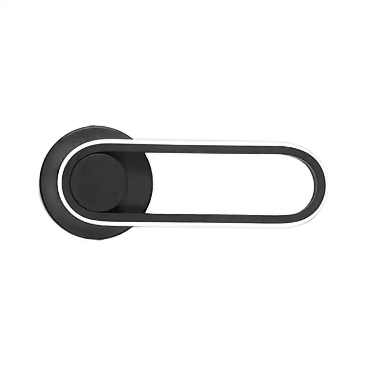 Hdc Gold/Black Oval Shape 360 Lighting Adjustable LED Wall Sconce ki