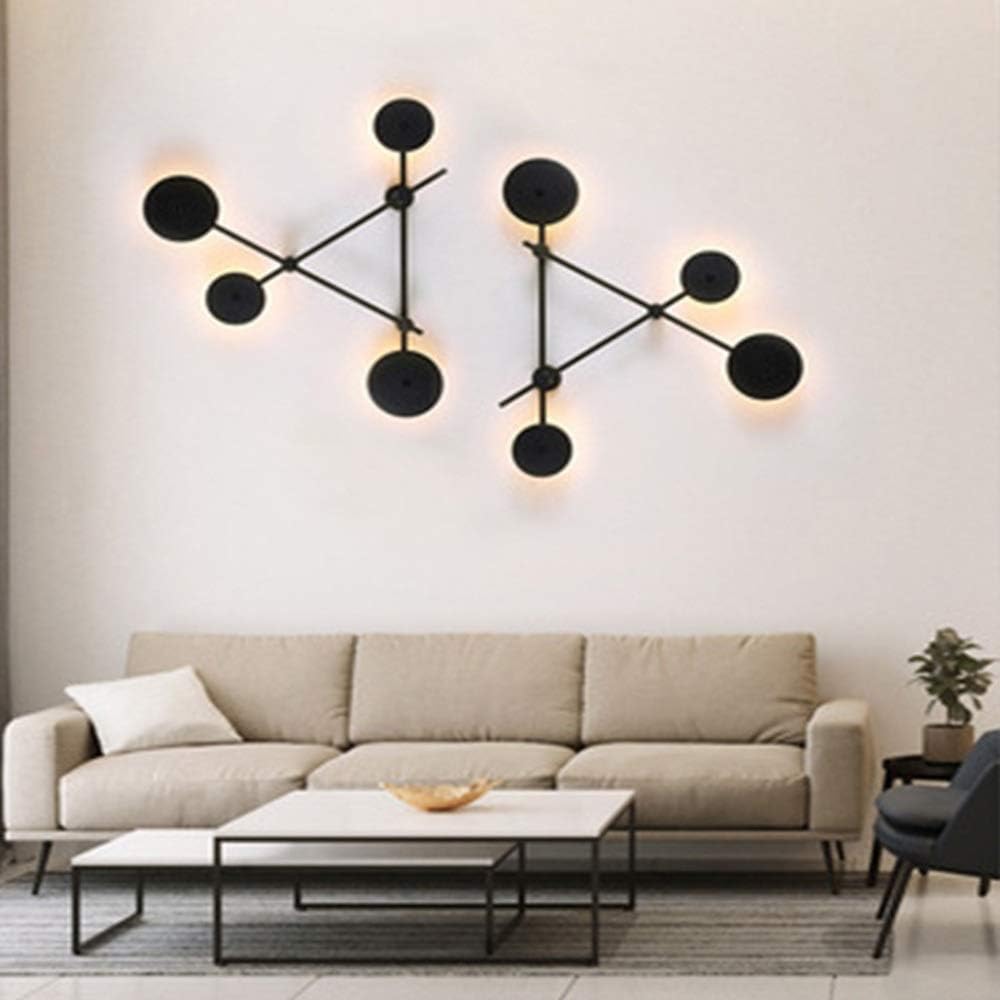 Hdc Irregular Geometric Triangle Shape Bedroom Bedside Wall Lamp
