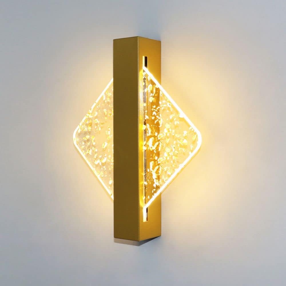 Hdc Modern Acrylic Square LED Wall Light For Living Room