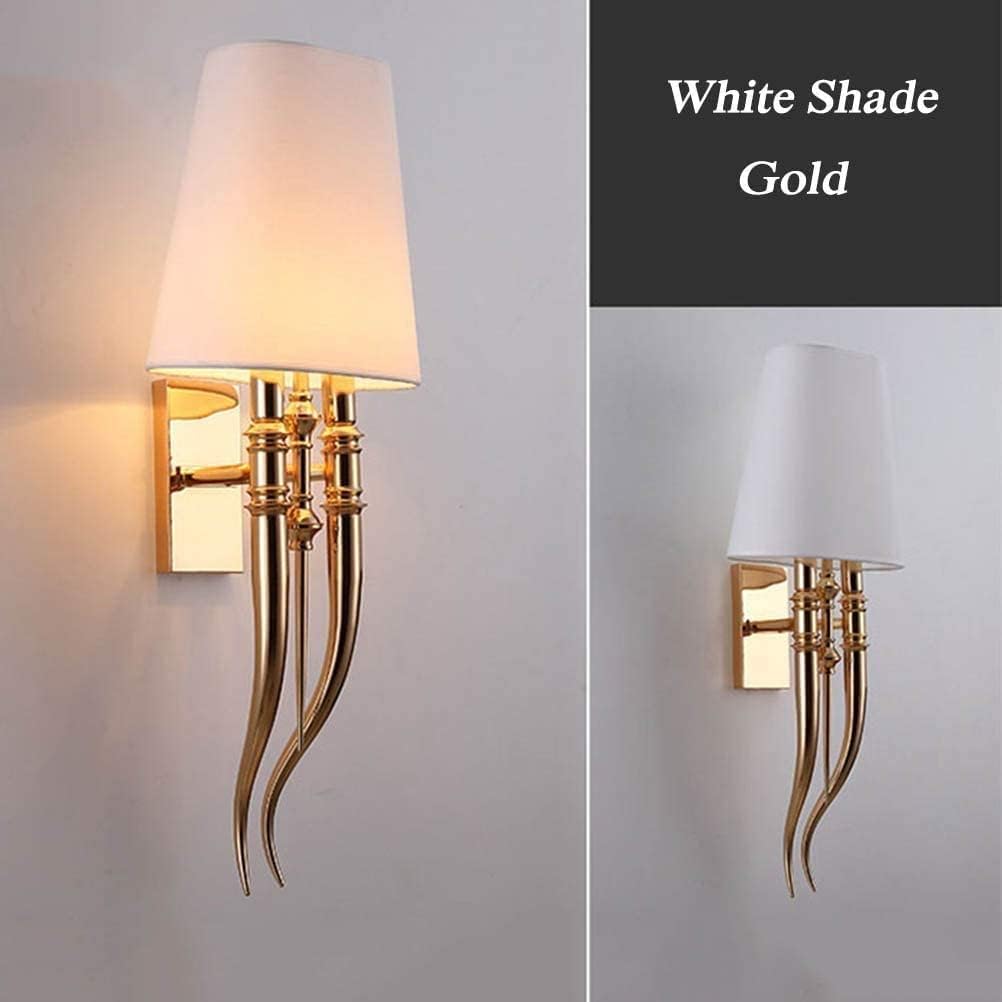 Hdc Nordic Creative Postmodern Horn Corner Double Head Wall Light