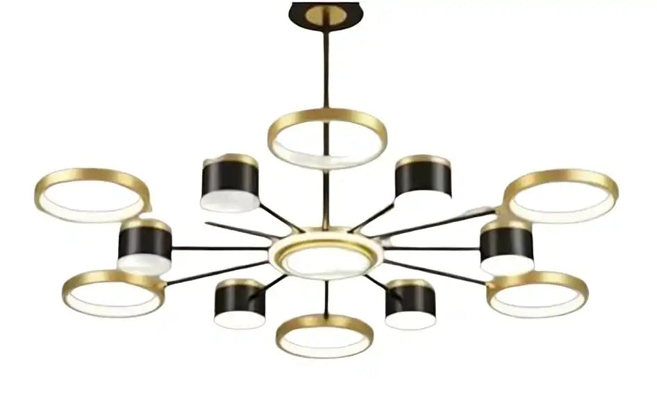 HDC Contemporary Pendant Chandelier LED Ceiling Lighting Fixture for Bedroom, Dining Room, Drawing Room