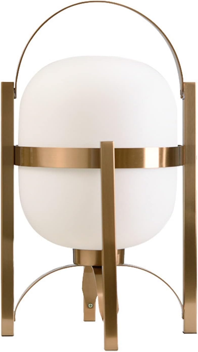 Hdc Postmodern Minimalist Hotel Bedroom Bedside Lamp Glass Art Model Room Decorative Table Lamp