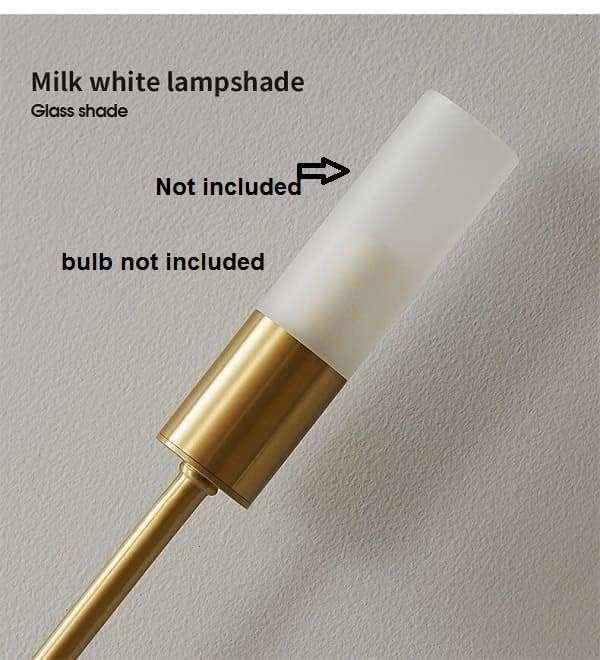 Hdc Modern Industrial Golden Metal 2 Light Brass Wall Lamp ko