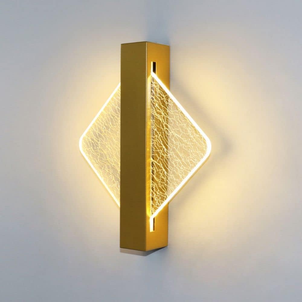 Hdc Modern Acrylic Square LED Wall Light For Living Room