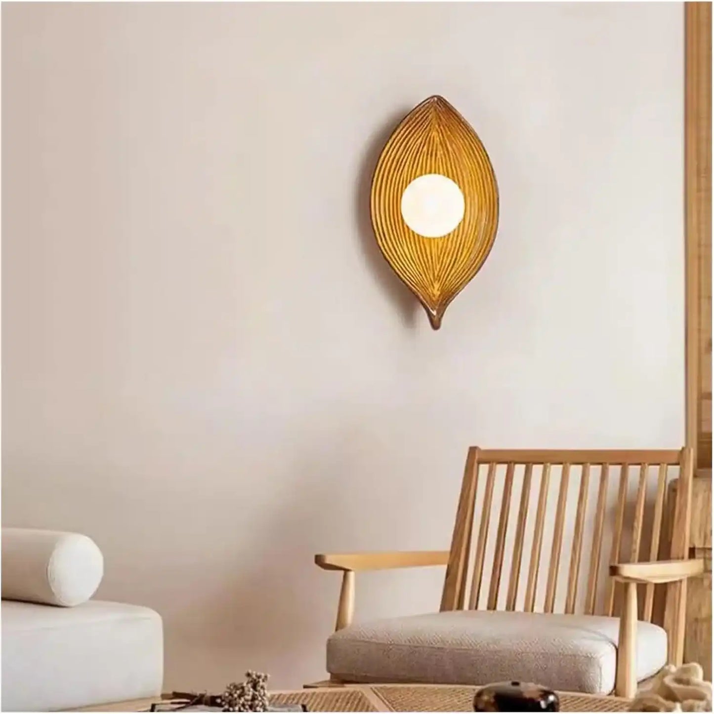 Hdc Dark Wabi Sabi Modern Wall Light For Living Room Dining Room Light - Warm White