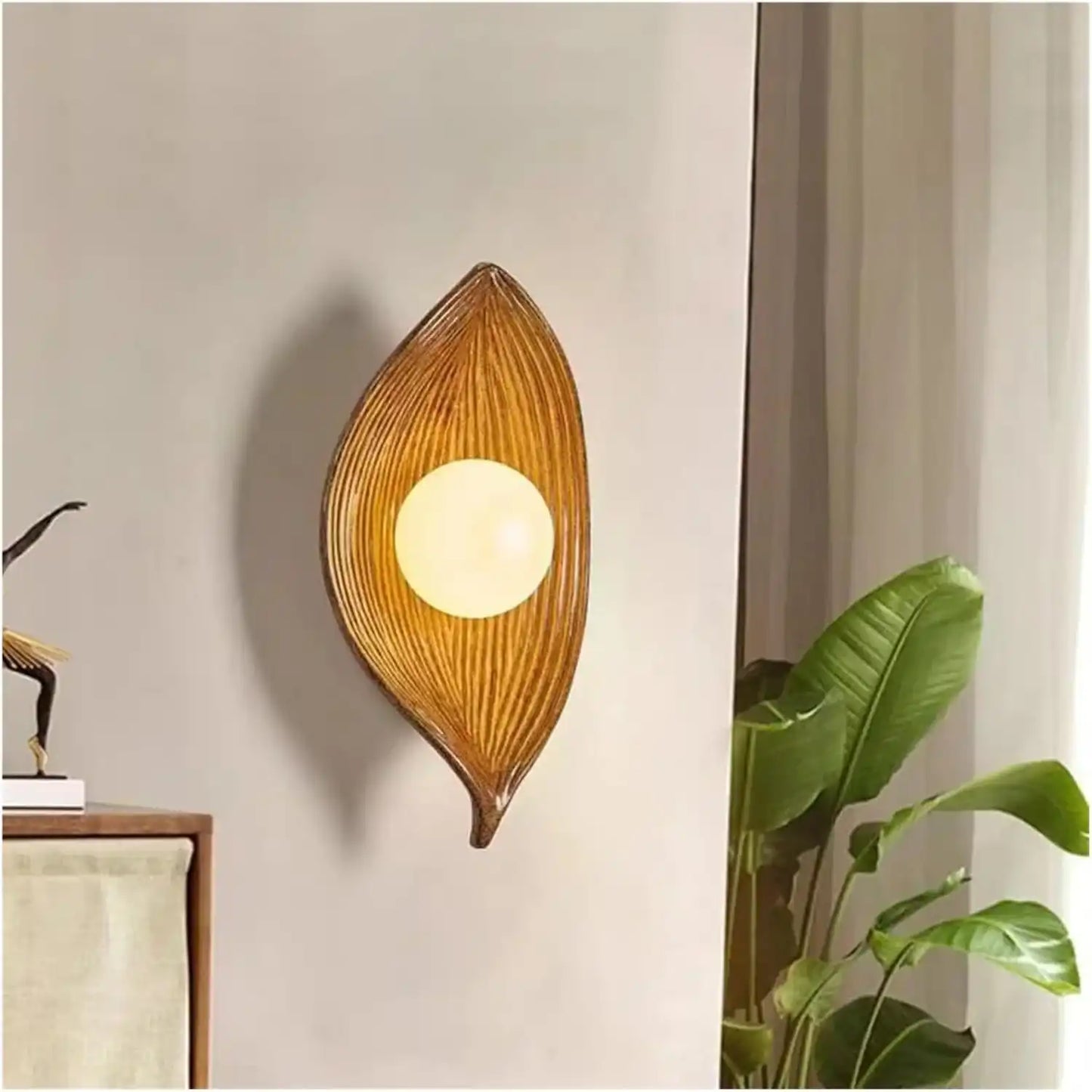 Hdc Dark Wabi Sabi Modern Wall Light For Living Room Dining Room Light - Warm White