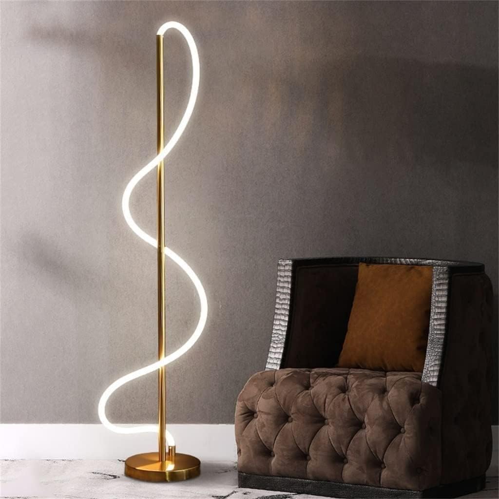 Hdc Creative, Electroplated Wrought Iron Lamp Body Design Standing Lamp, Reading Floor Lamp