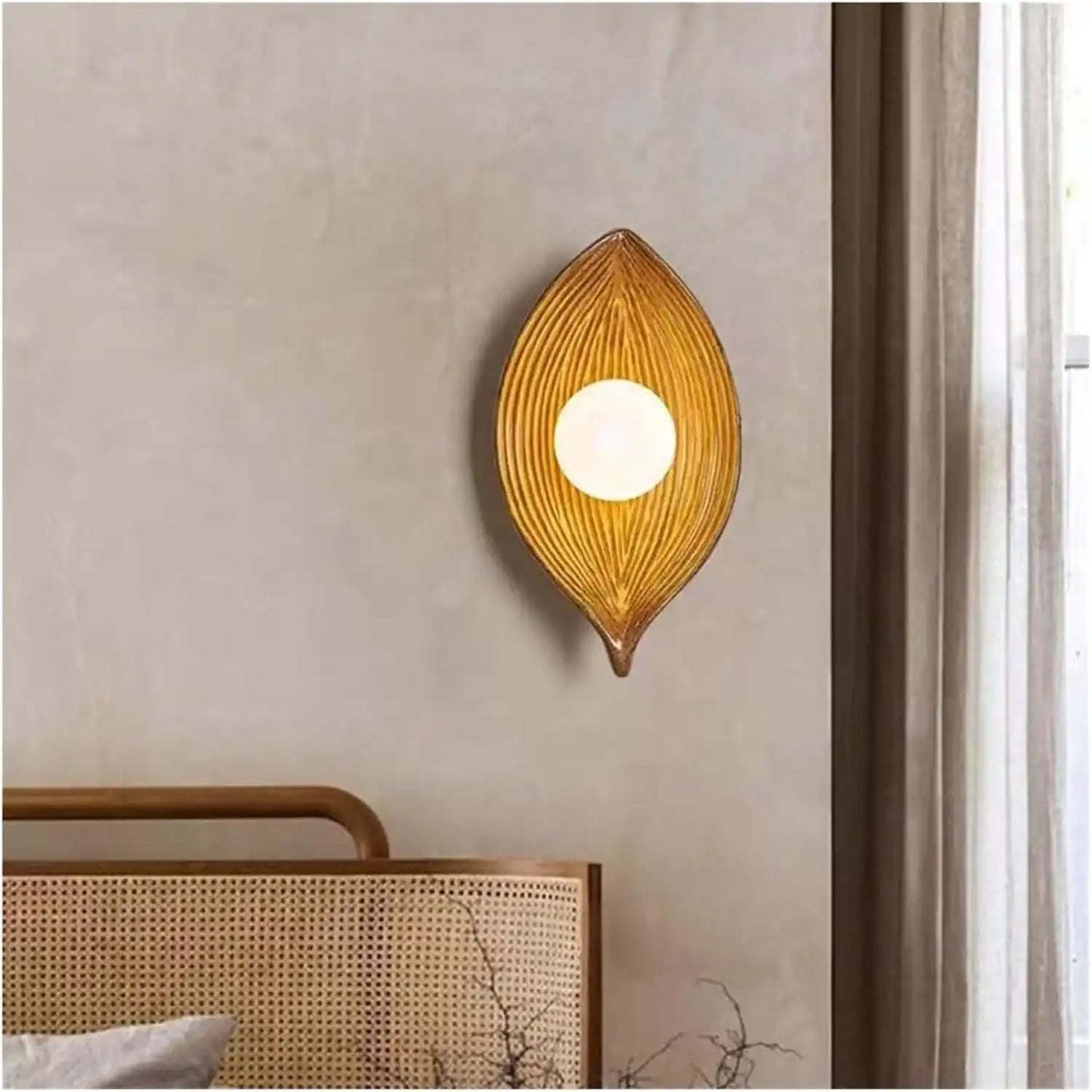 Hdc Dark Wabi Sabi Modern Wall Light For Living Room Dining Room Light - Warm White