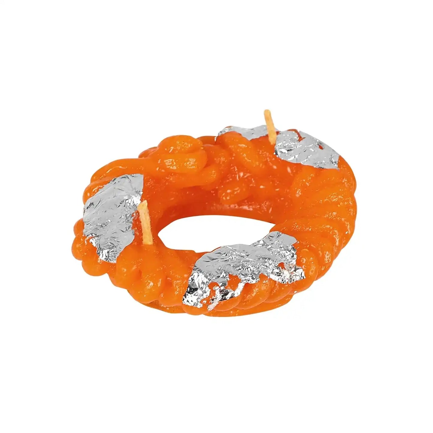 HDC Imarti Shape Candle for Festive Gifting, Home Decoration (Pack of 2)