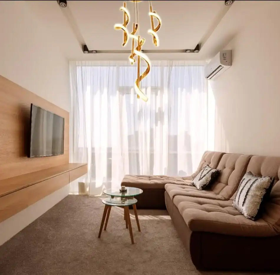 Hdc Lights Spiral Shape Pendant Light - Main Image