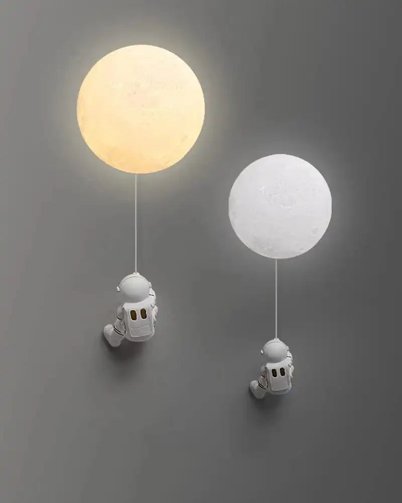 Hdc Astronaut Design Minimalist LED Bedroom Night Wall Light For Children