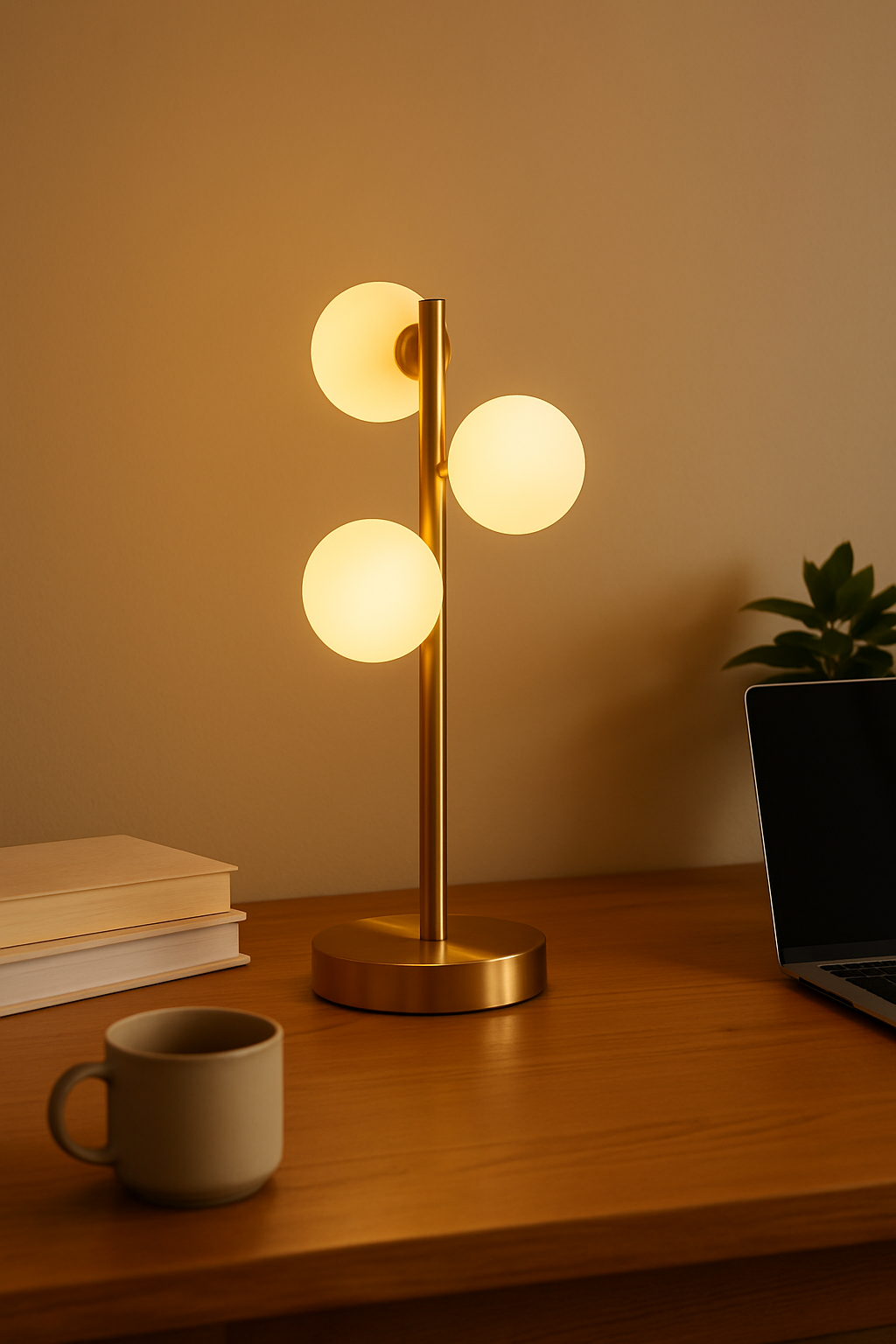 Hdc Postmodern all-copper table lamp living room study bedroom bedside counter lamp