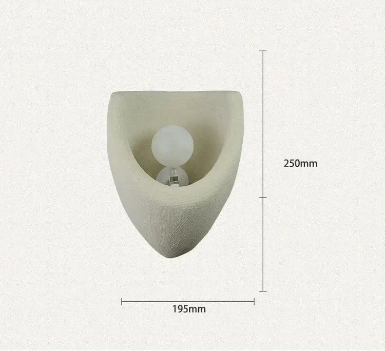 HDC Modern Textured Up Down Wall Light for Living Room, Bedroom & Staircase