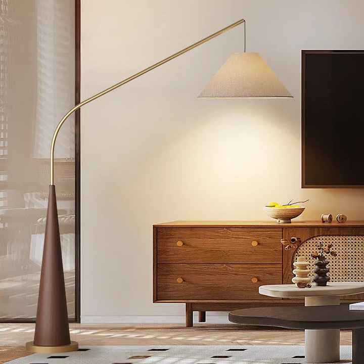 Hdc Arch Nordic Style Tall Lamp for Living Room Standing Lamp Atmosphere Floor Lamp