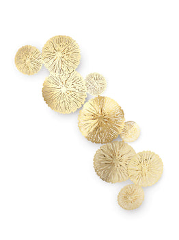 HDC Stainless Steel Lotus Leaf Wall Light Fixture
