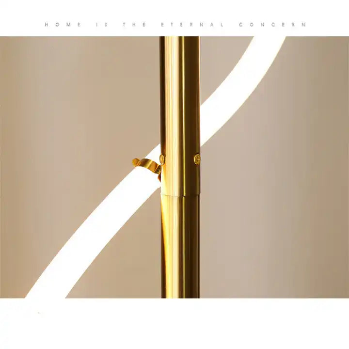 Hdc Creative, Electroplated Wrought Iron Lamp Body Design Standing Lamp, Reading Floor Lamp