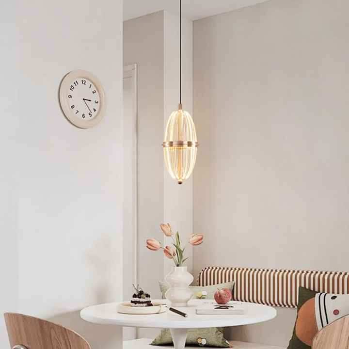 HDC Led Light Modern Led Pendant Hanging Light For Bedside Dining Living Room- tricolor
