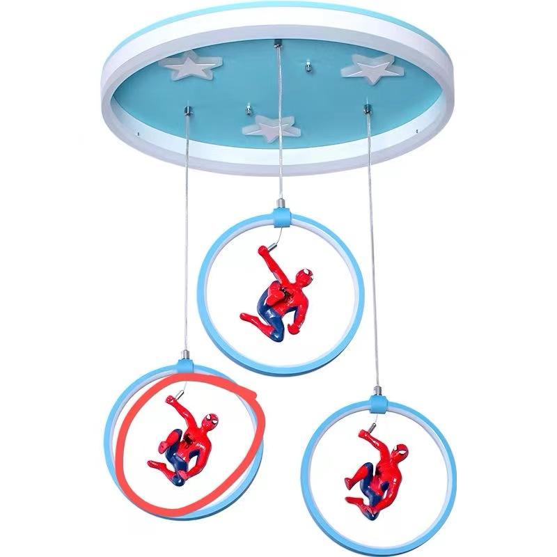 Hdc Spiderman Ceiling Light - Deco Lighting for Kids Room - Babies Decor