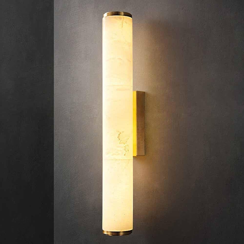 HDC 400mm Luxury Vertical LED Wall Light with Gold Accent