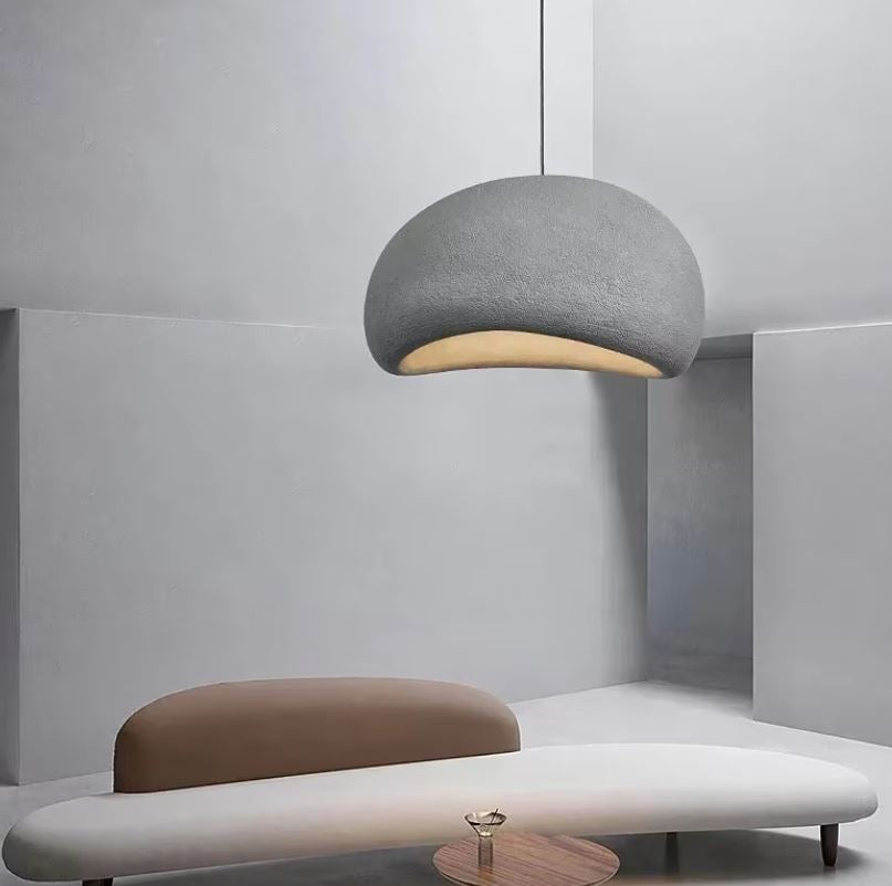 Hdc 400mm Modern Nordic Style Handmade Polystyrene Single Head Chandelier Pendant Lamp