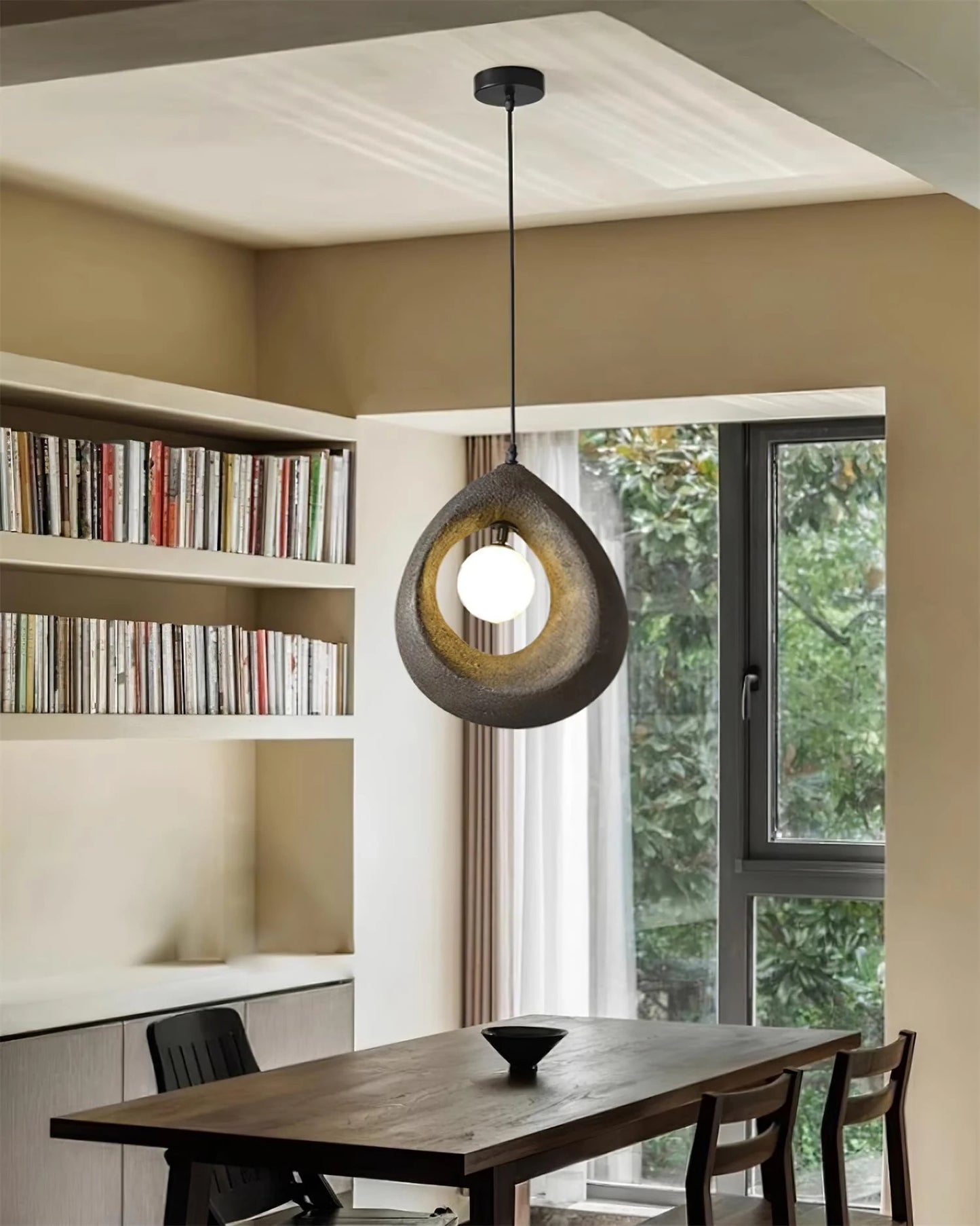 Hdc Earthly Wabi Sabi Chandelier For Living Room Indoor Outdoor Light - Warm White
