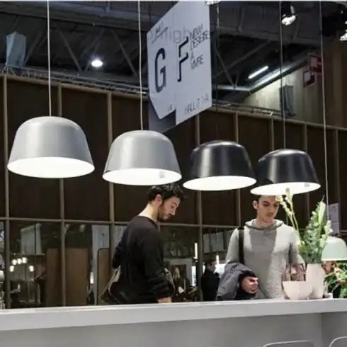HDC Modern Metal Series Bulb Pendant Light - Restaurant Decorative Chandelier