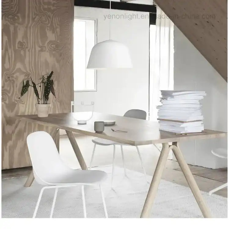 HDC Modern Metal Series Bulb Pendant Light - Restaurant Decorative Chandelier