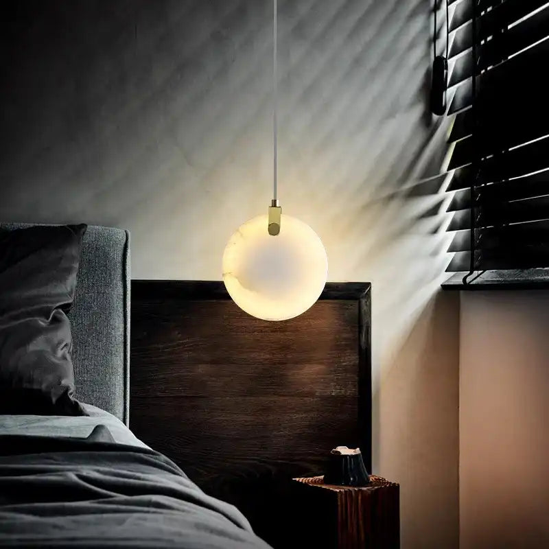 Hdc Gold Frost Pendant Ceiling Light- Warm White