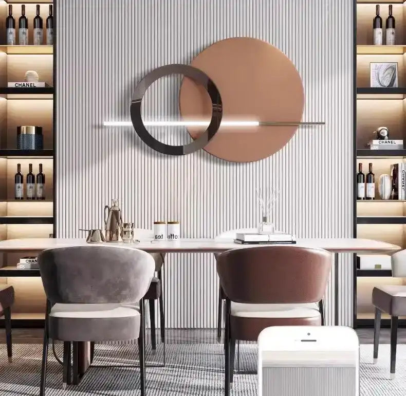 HDC LED Modern Metal Wall Art For Home Decor Style BIG