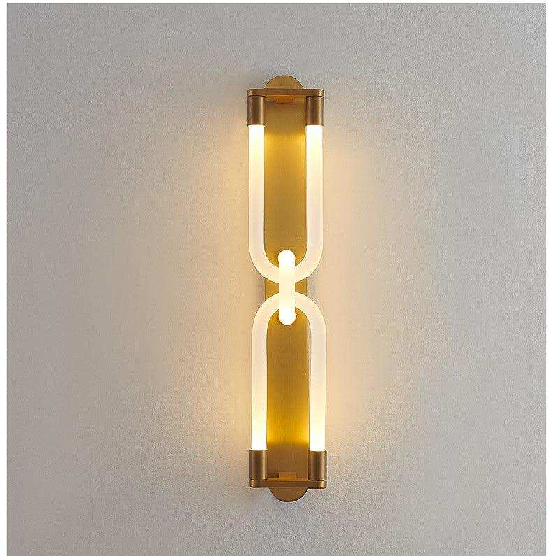 HDC 600mm Led Gold Long Acrylic Tube Wall Light