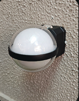 HDC 8W Rectangle Shape IP65 Waterproof Outdoor Wall Lights, Up and Down LED Porch Lights (Warm White)