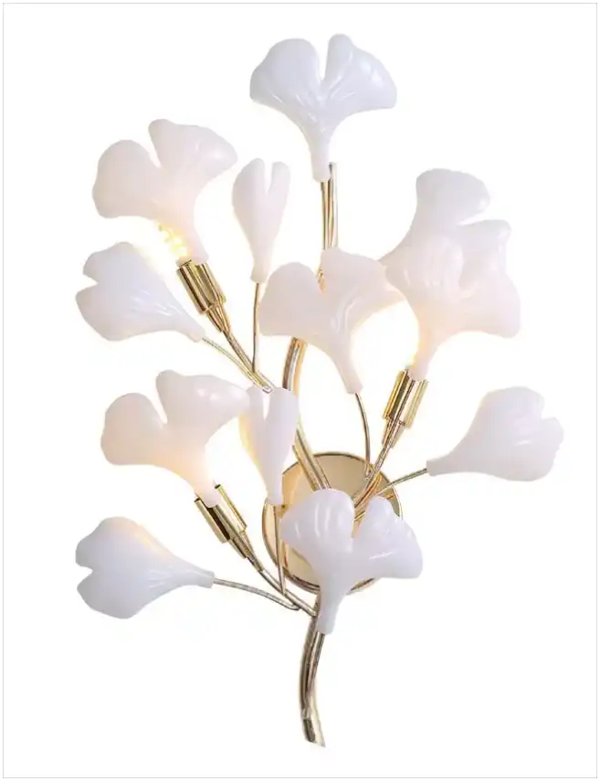 HDC Modern Tree Leaf Wall Light For Living Room