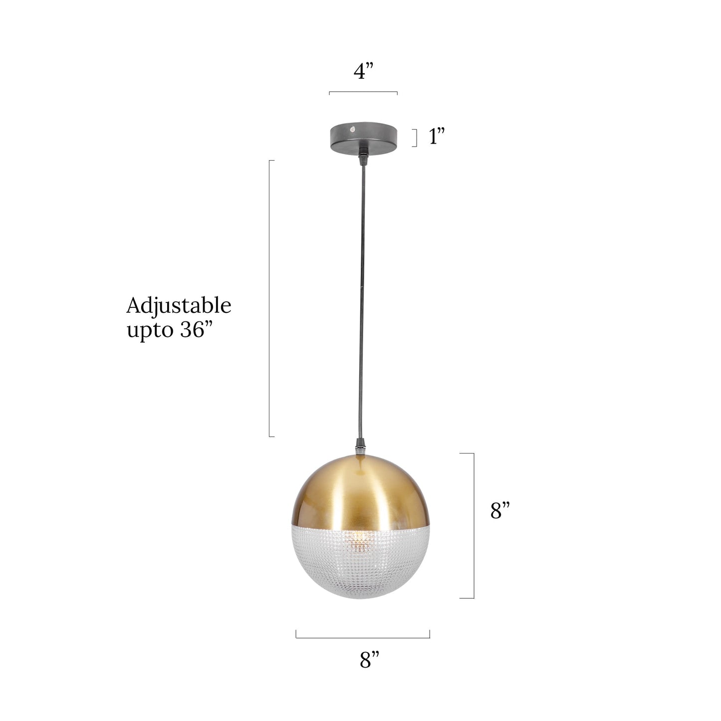 Hdc 1 Light Nordic Metal Pendant Lamp For Kitchen Island, Dining Room