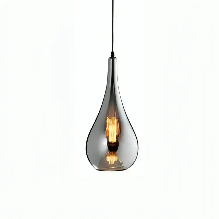 HDC Led 1 Amber/Grey Hanging Pendant Ceiling Light