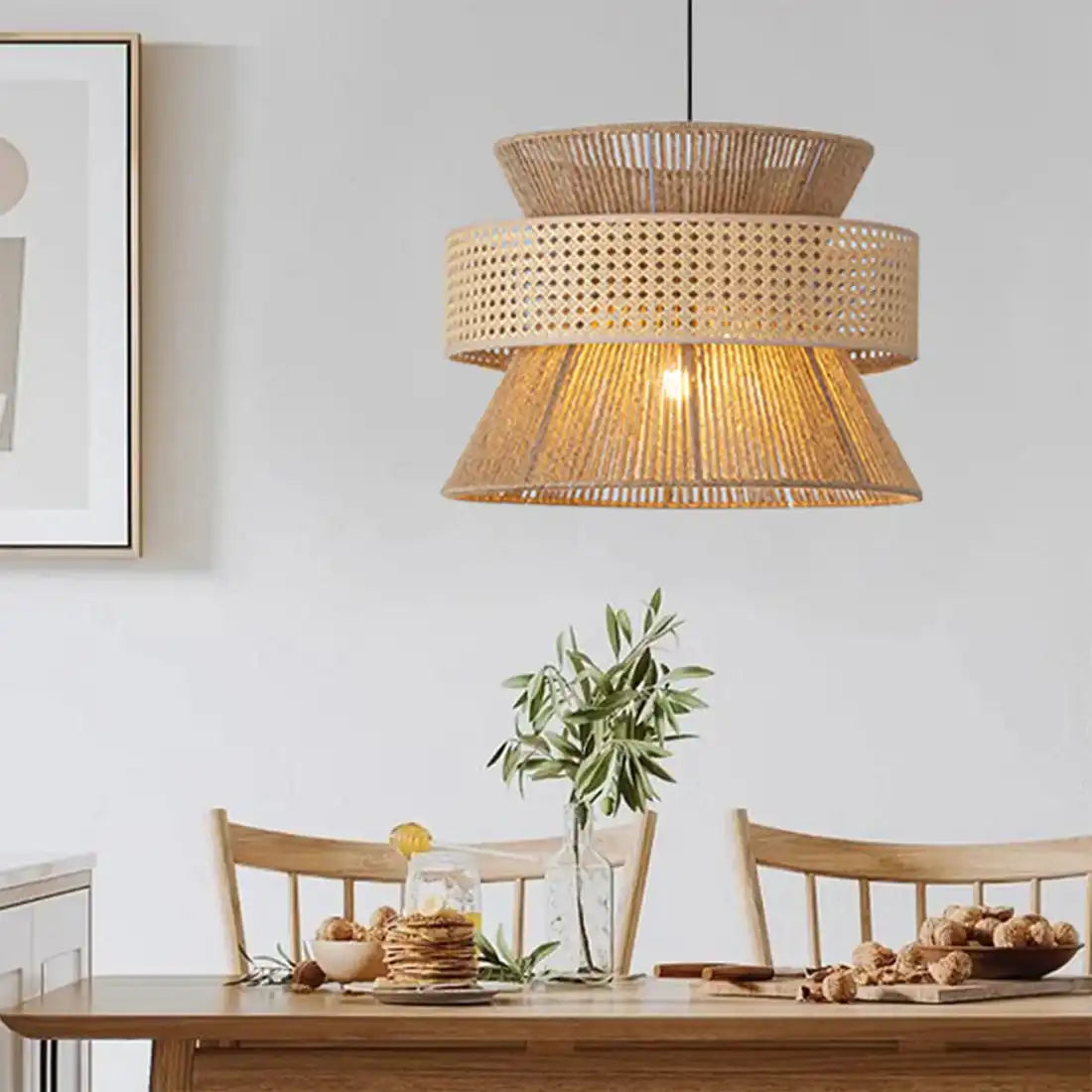 Table Lamp Ceiling Lamp Shades Bedroom Hdc Rustic Wabi-sabi