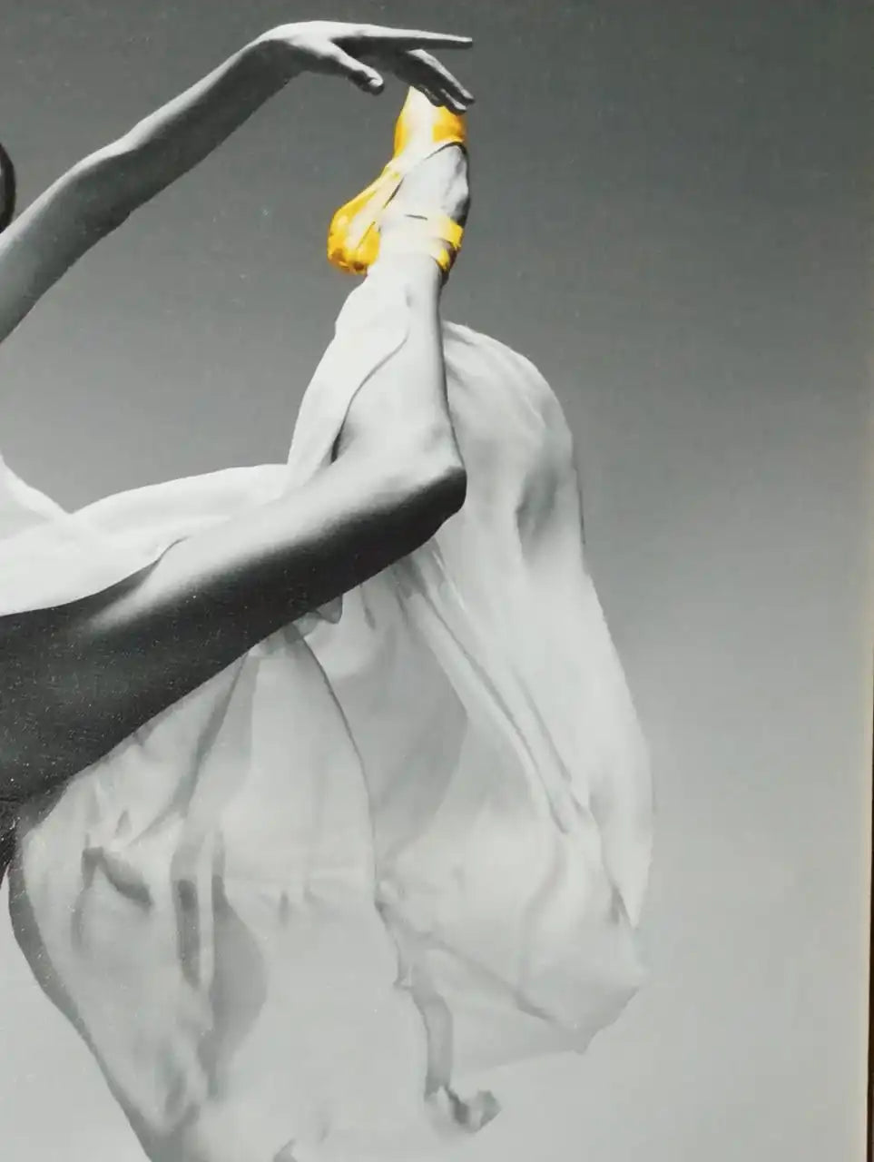 Hdc Graceful Ballet Dancer Canvas Painting Gift Elegant Dance Art for Home and Living Room Décor