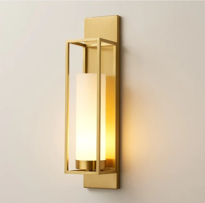 Hdc Modern Gold Luxury Copper Wall Lamp