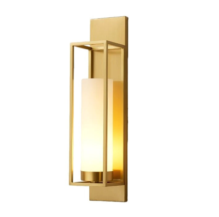 Hdc Modern Gold Luxury Copper Wall Lamp