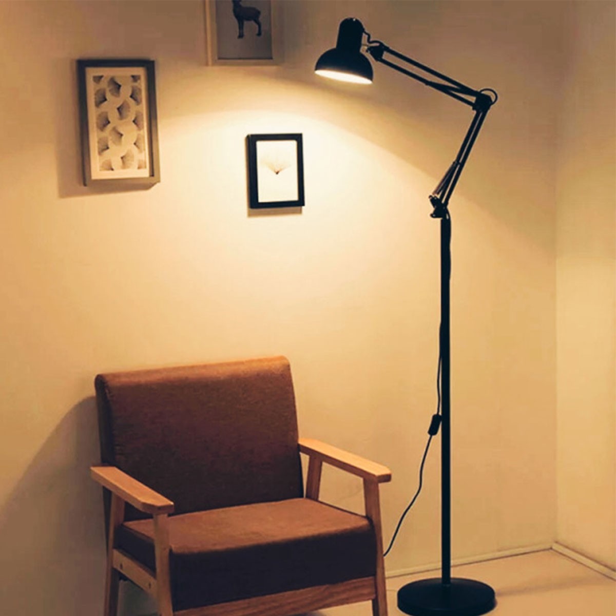 HDC Modern Minimalist Adjustable Task Floor Lamp For Living Room