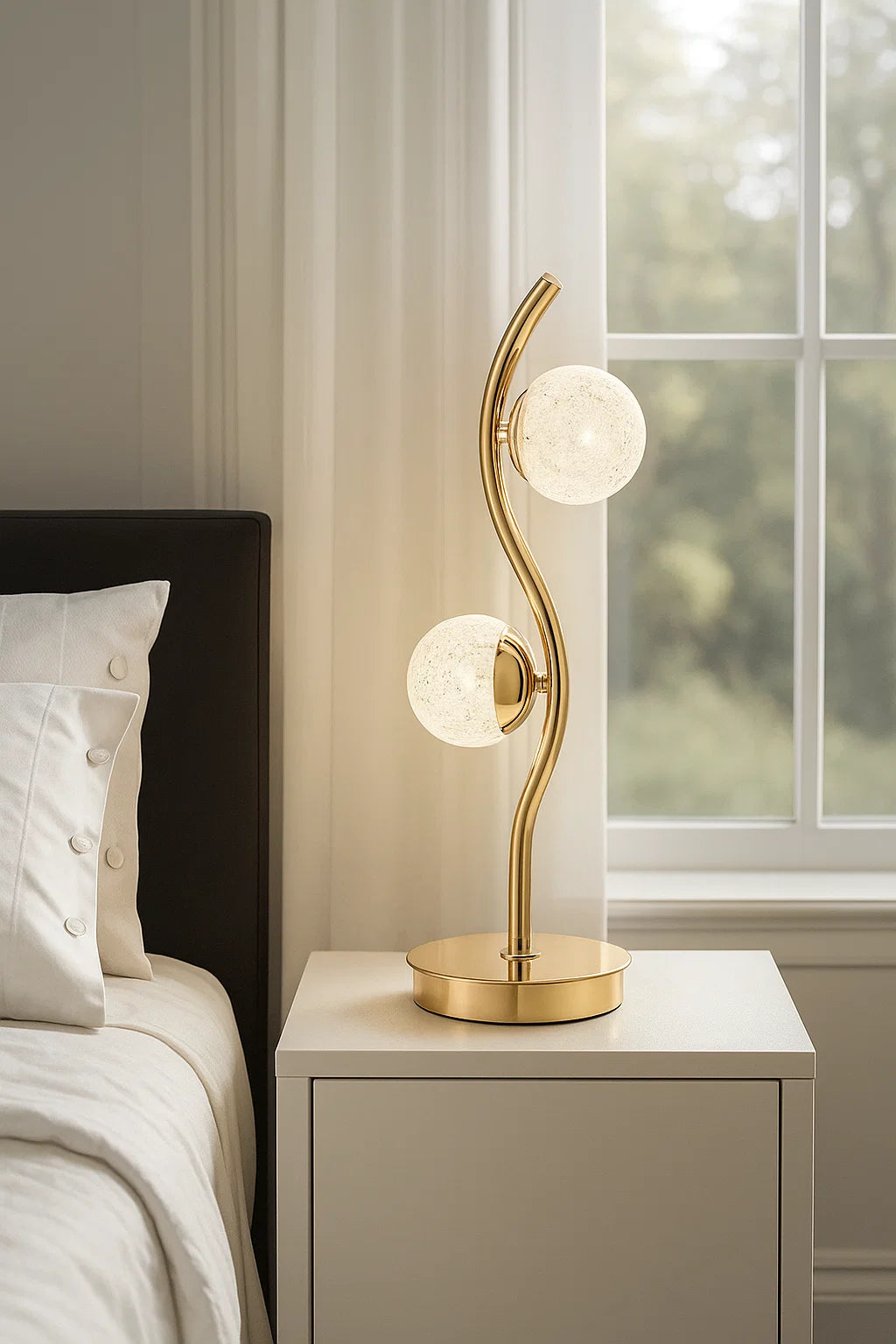 Hdc 5-Globe Modern Freestanding Lamp Living Room Floor Lamp
