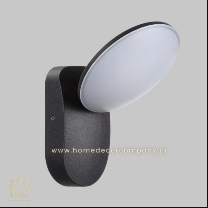 HDC 12W LED Outdoor Gate Post Light Fixture Waterproof IP65 Wall Mounted Lamp Building Exterior Wall Sconce for Entryway Doorway Living Room Patio Garden Warm White