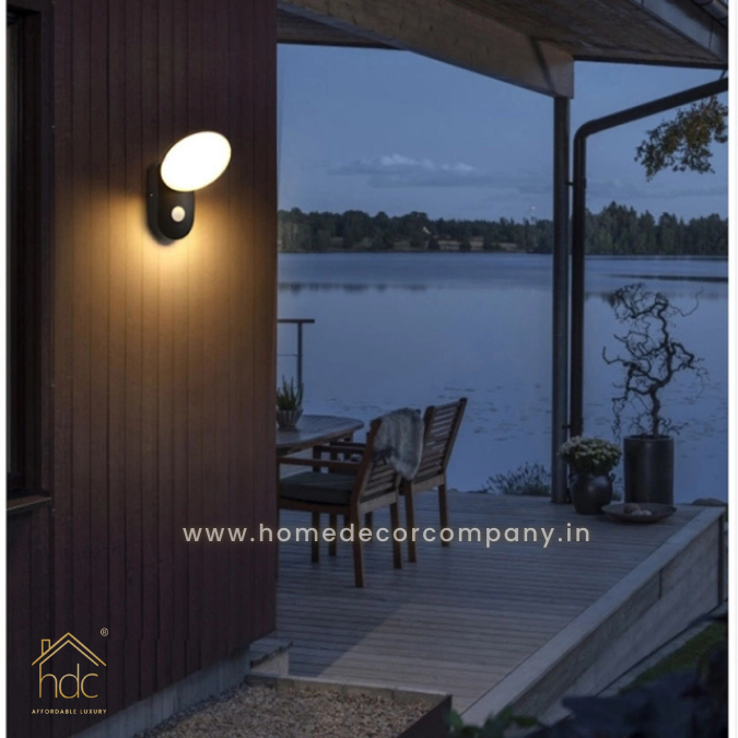 HDC 12W LED Outdoor Gate Post Light Fixture Waterproof IP65 Wall Mounted Lamp Building Exterior Wall Sconce for Entryway Doorway Living Room Patio Garden Warm White